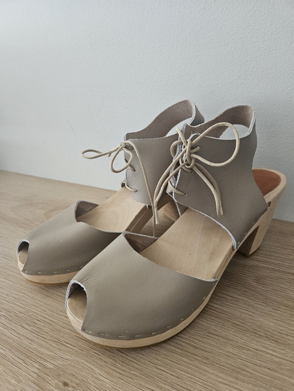 BRYR Studio Sofie Peep Toe Clog 41